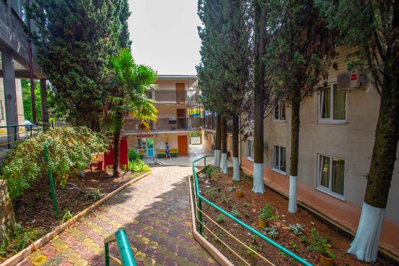 Пансионат солнечный в гаграх