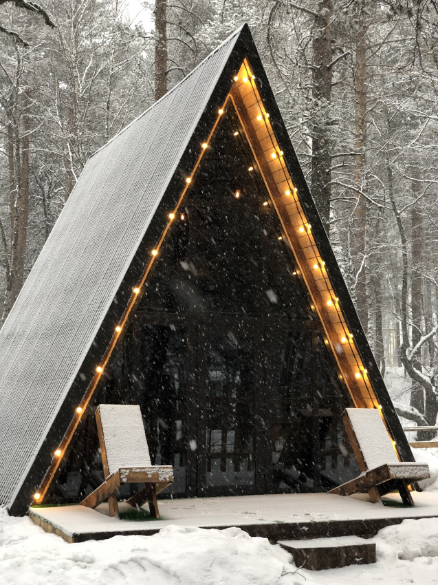 "A-frame House" дом под-ключ в Терсколе - фото 4