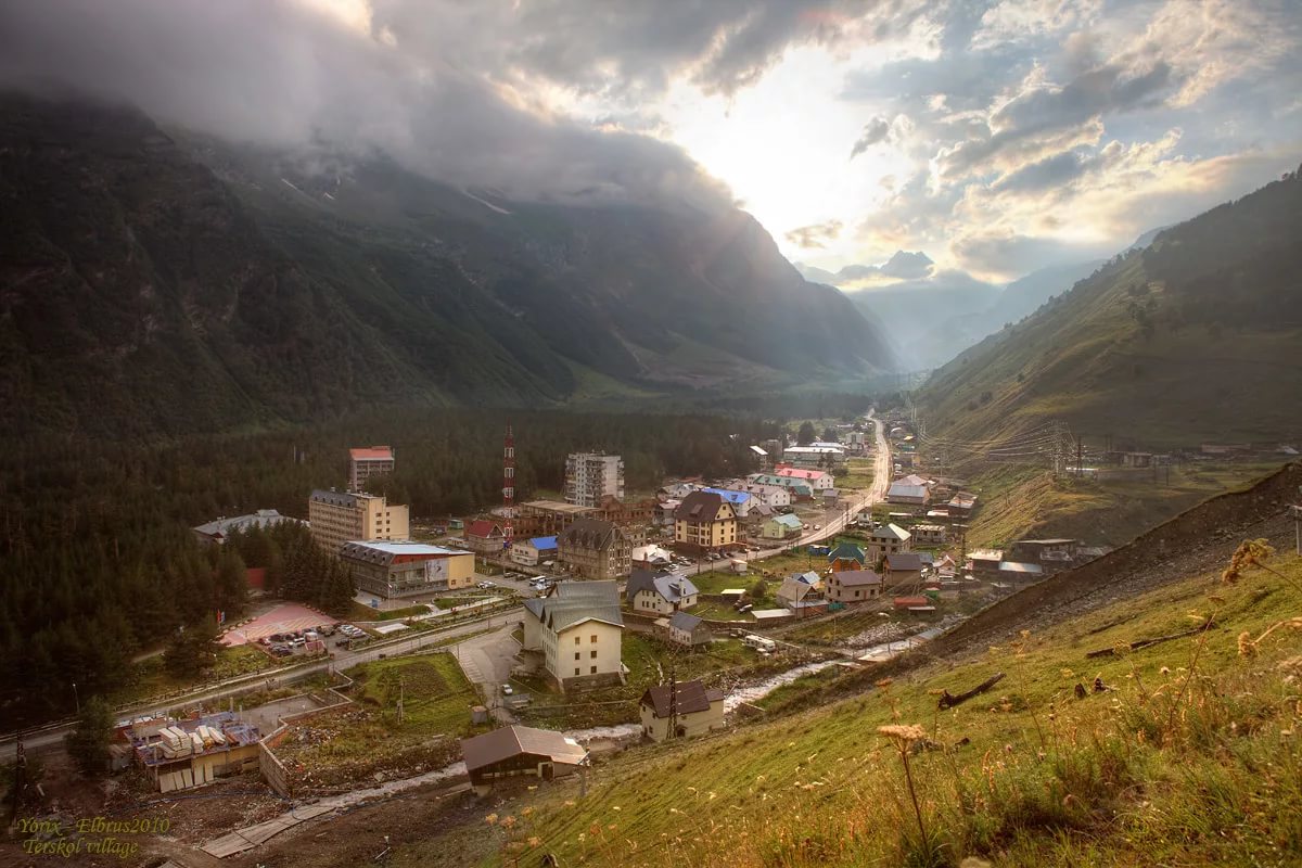 Кабардино Балкария поселок Терскол