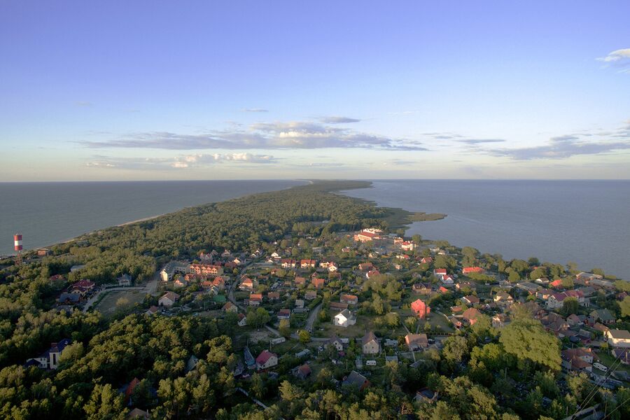 Куршская коса поселок рыбачий фото