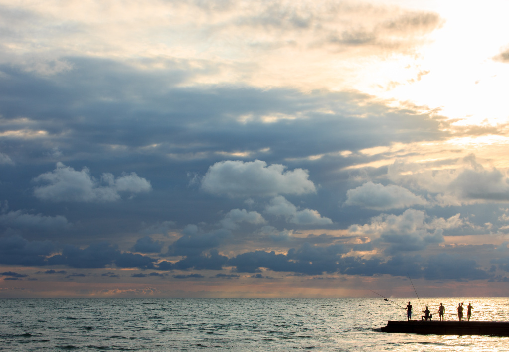 Каспийское море - прекрасный вариант для рыбалки