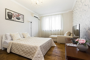 Отдых в Кубани, "ApartGroup Kubanskaya Naberezhnaya 64" 1-комнатная