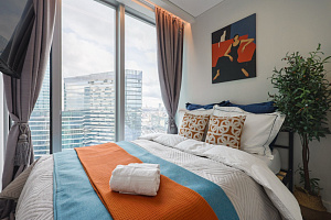 Квартира-студия 1-й Красногвардейский 21с2